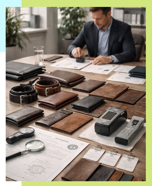 Сертификация кожаных изделий в Энгельсе от 12791 р. | Алешин-Энг