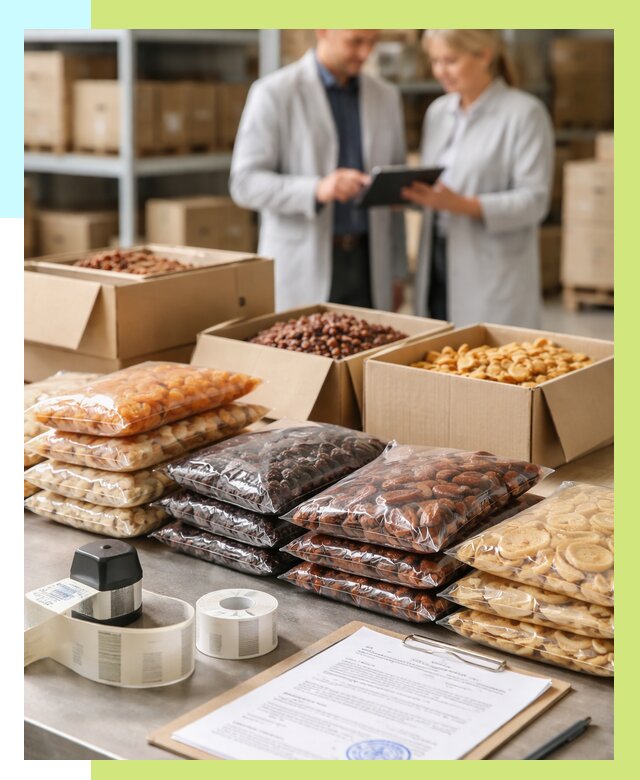 Сертификация сухофруктов в Энгельсе от 12791 р. | Алешин-Энг под ключ