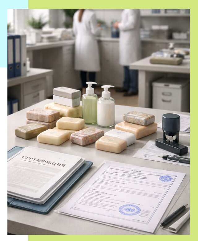 Сертификация мыла и сертификат на мыло в Энгельсе от 12791 | Алешин-Энг