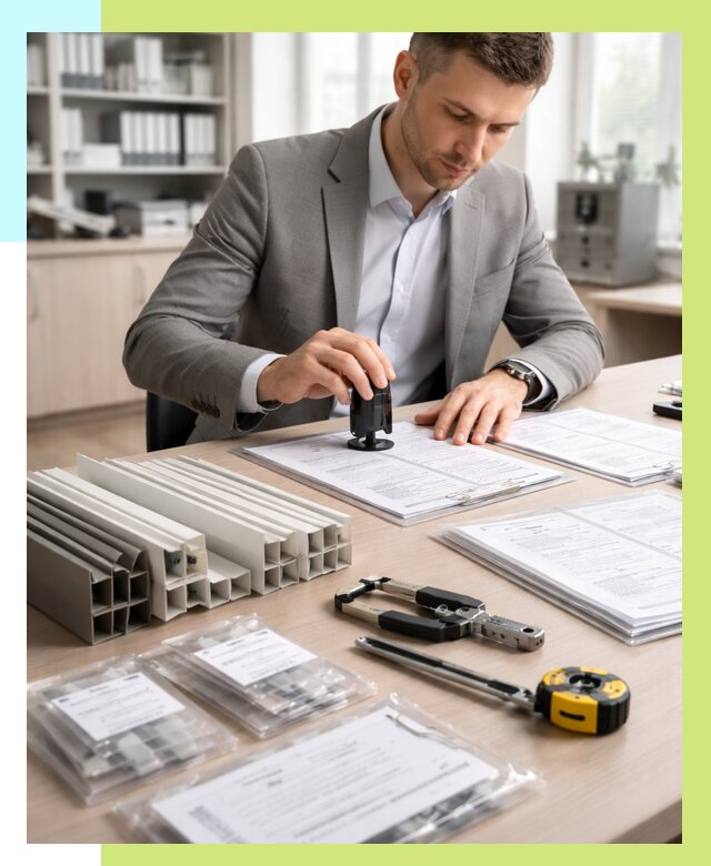 Сертификация ПВХ продукции в Энгельсе от 9060 р., Алешин-Энг