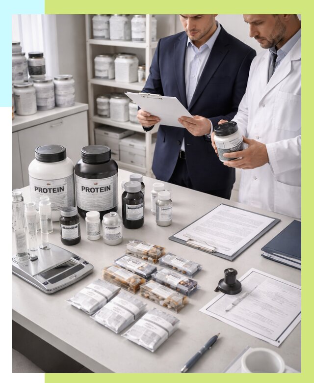 Сертификация спортивного питания в Энгельсе от 15989 р., Алешин-Энг