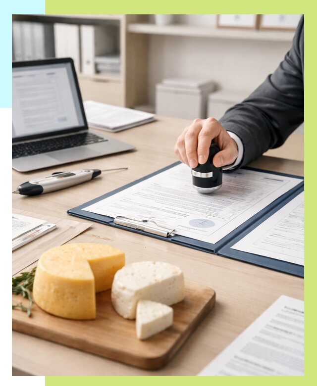 Сертификация сыров в Энгельсе от 15989 р | Сертификат на сыр Алешин-Энг