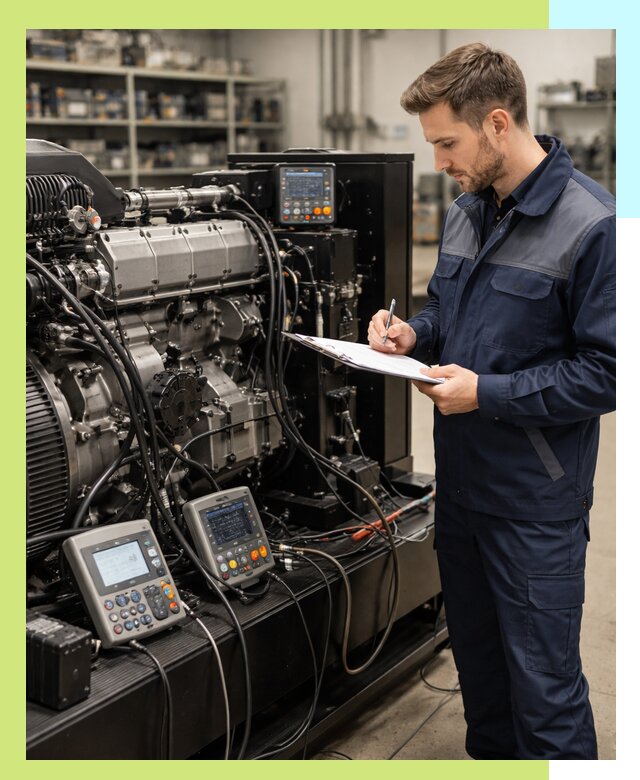 Сертификация дизельных генераторов и их оборудования в Энгельсе