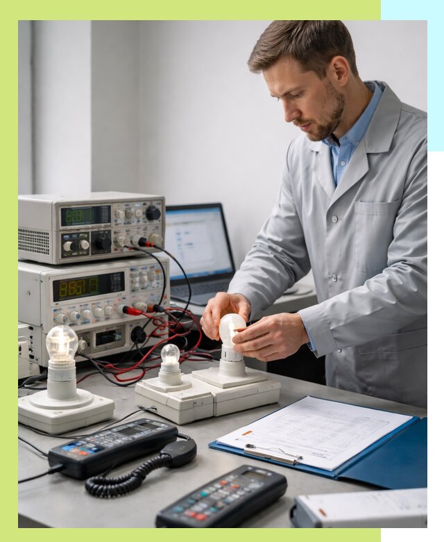 Сертификация ламп и светильников в Энгельсе по нормативам