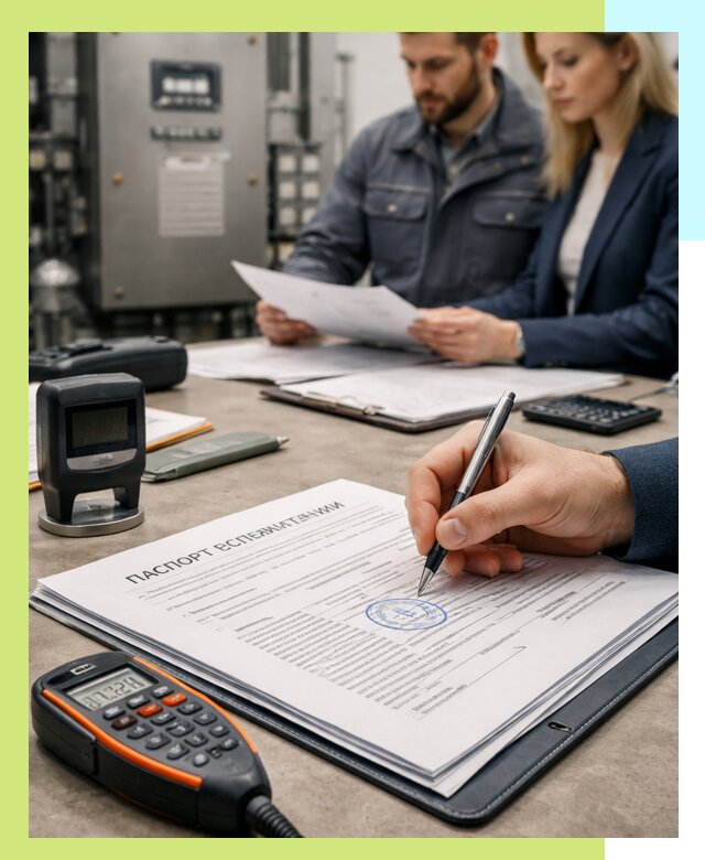 Оформление паспорта эксплуатации оборудования в Энгельсе