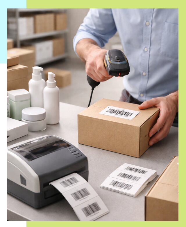 Штрихкодирование продукции в Энгельсе от 4797 р. | Алешин-Энг