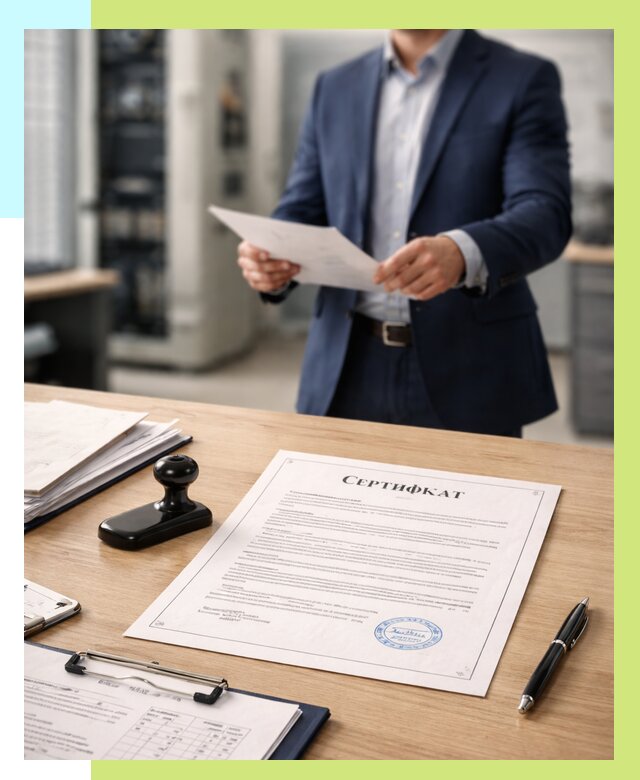 Сертификат на оборудование в Энгельсе от 15989 р. | Алешин-Энг