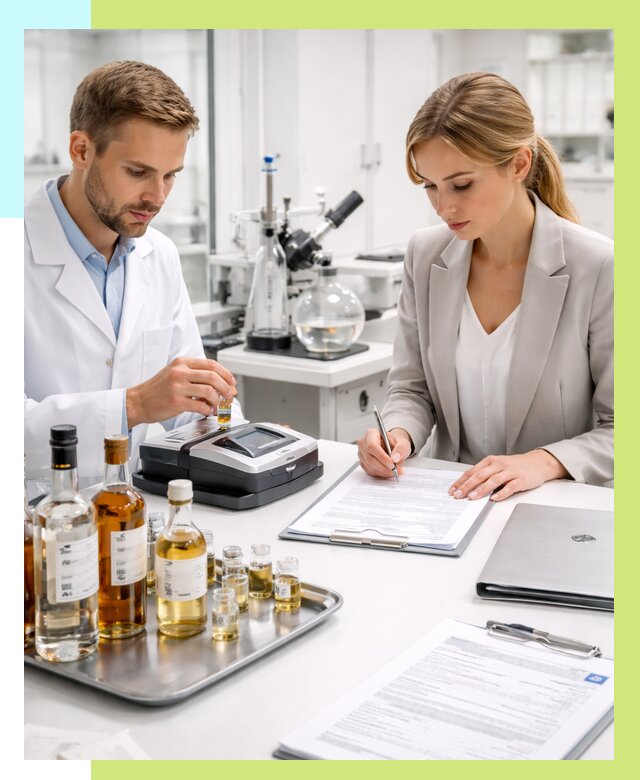 Заключение о спиртосодержании в Энгельсе, от 5330 р., Алешин-Энг