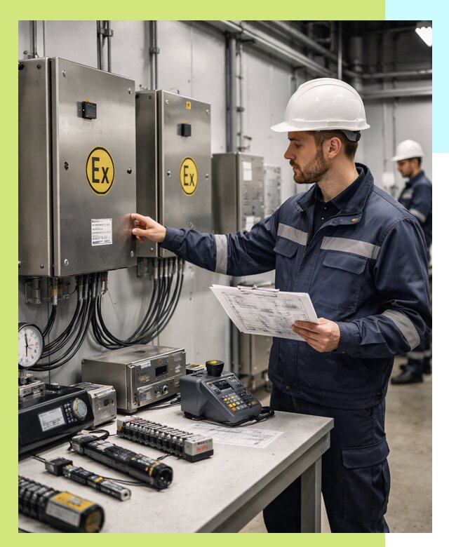 Сертификат взрывозащиты промышленного оборудования в Энгельсе