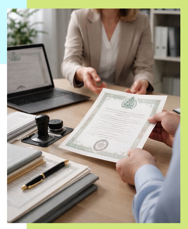 Халяль сертификат в Энгельсе, получить от 15989 р. | Алешин-Энг