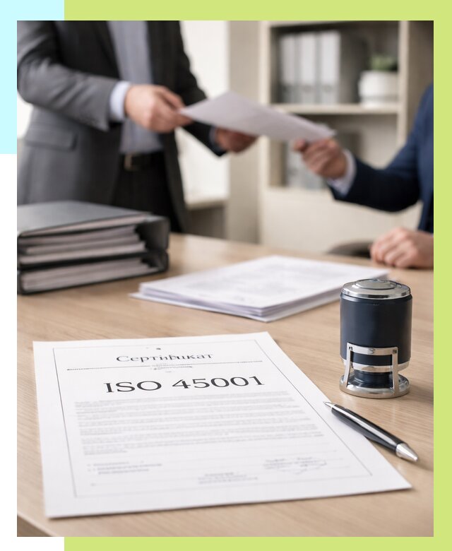 Сертификат ISO 45001 в Энгельсе под ключ от 47966 р. | Алешин-Энг