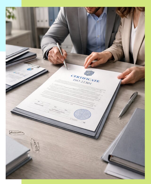 Сертификат ISO 22301 в Энгельсе от 47966 р. | Алешин-Энг срочно