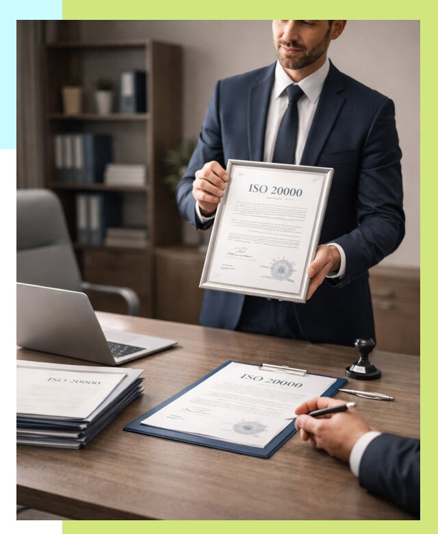 Сертификат ISO 20000 в Энгельсе под ключ от 127908 р., Алешин-Энг