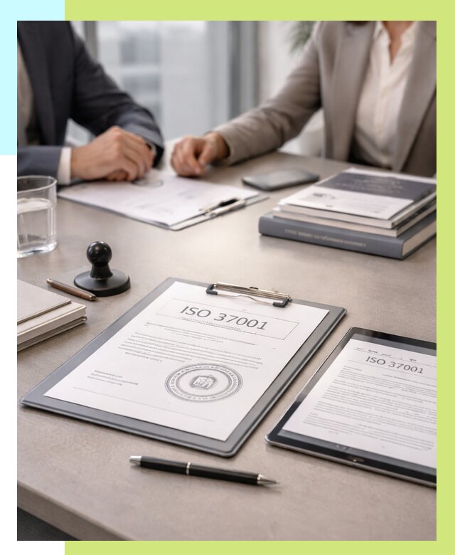 Сертификат ISO 37001 в Энгельсе оформить от 127908 р. Алешин-Энг