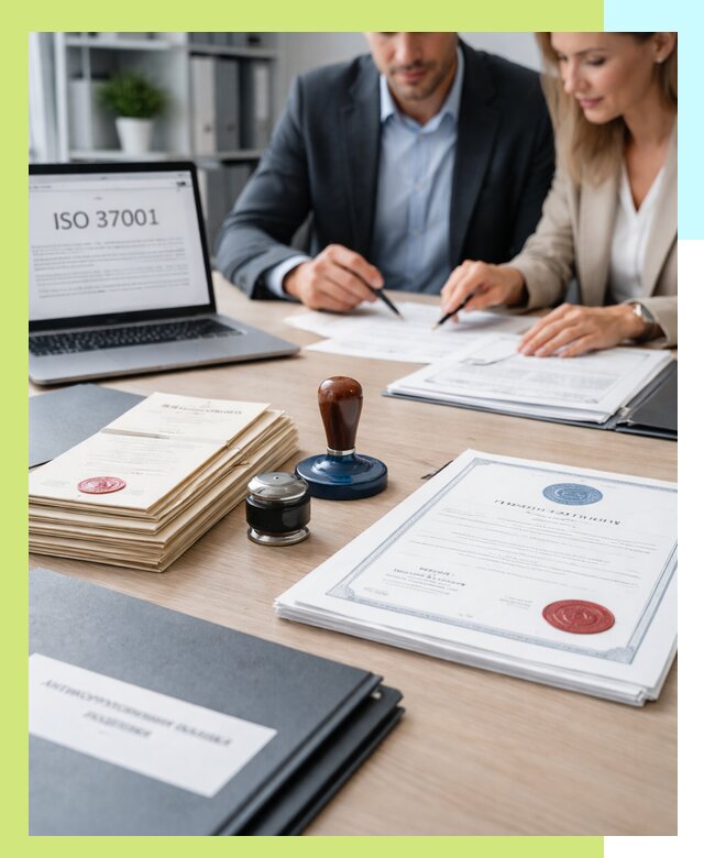 Получение сертификата ISO 37001 по системе борьбы с коррупцией в Энгельсе